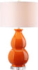 Safavieh Juniper 30-Inch H Orange Table Lamp Mirror main image
