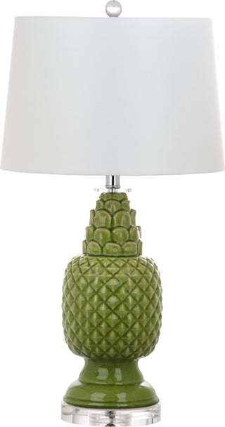 Safavieh Blakely 28-Inch H Table Lamp Spring Green Mirror 