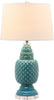 Safavieh Blakely 28-Inch H Teal Table Lamp Blue Mirror main image