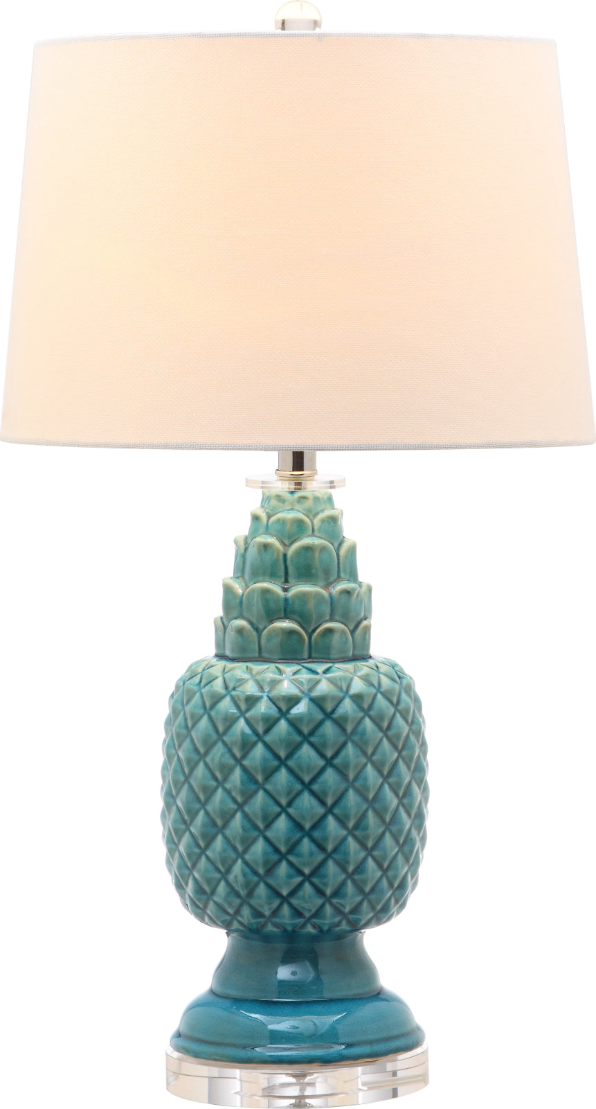 Safavieh Blakely 28-Inch H Teal Table Lamp Blue Mirror main image