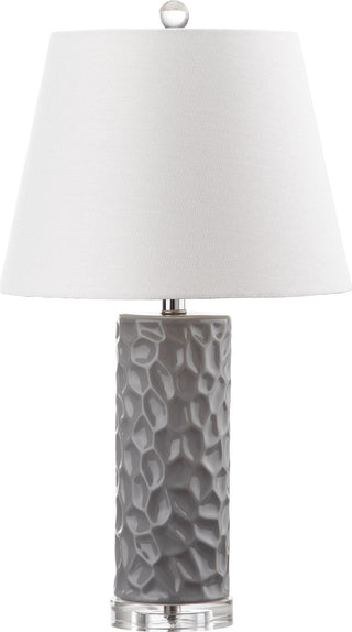 Safavieh Dixon 235-Inch H Grey Table Lamp Mirror 