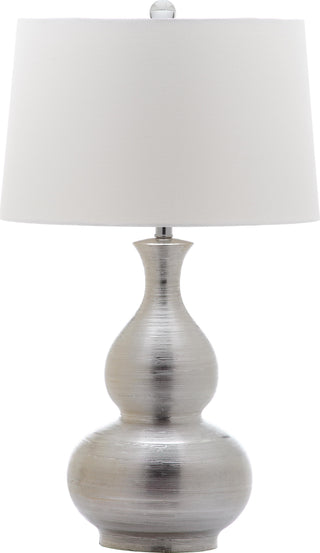 Safavieh Cahaba 31-Inch H Table Lamp Silver Mirror 