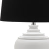 Safavieh Callaway 265-Inch H Table Lamp White Mirror 