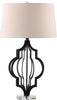 Safavieh Flint 30-Inch H Table Lamp Black/Clear Mirror main image