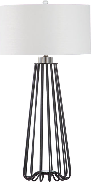 Safavieh Estill 34-Inch H Table Lamp Black Mirror 