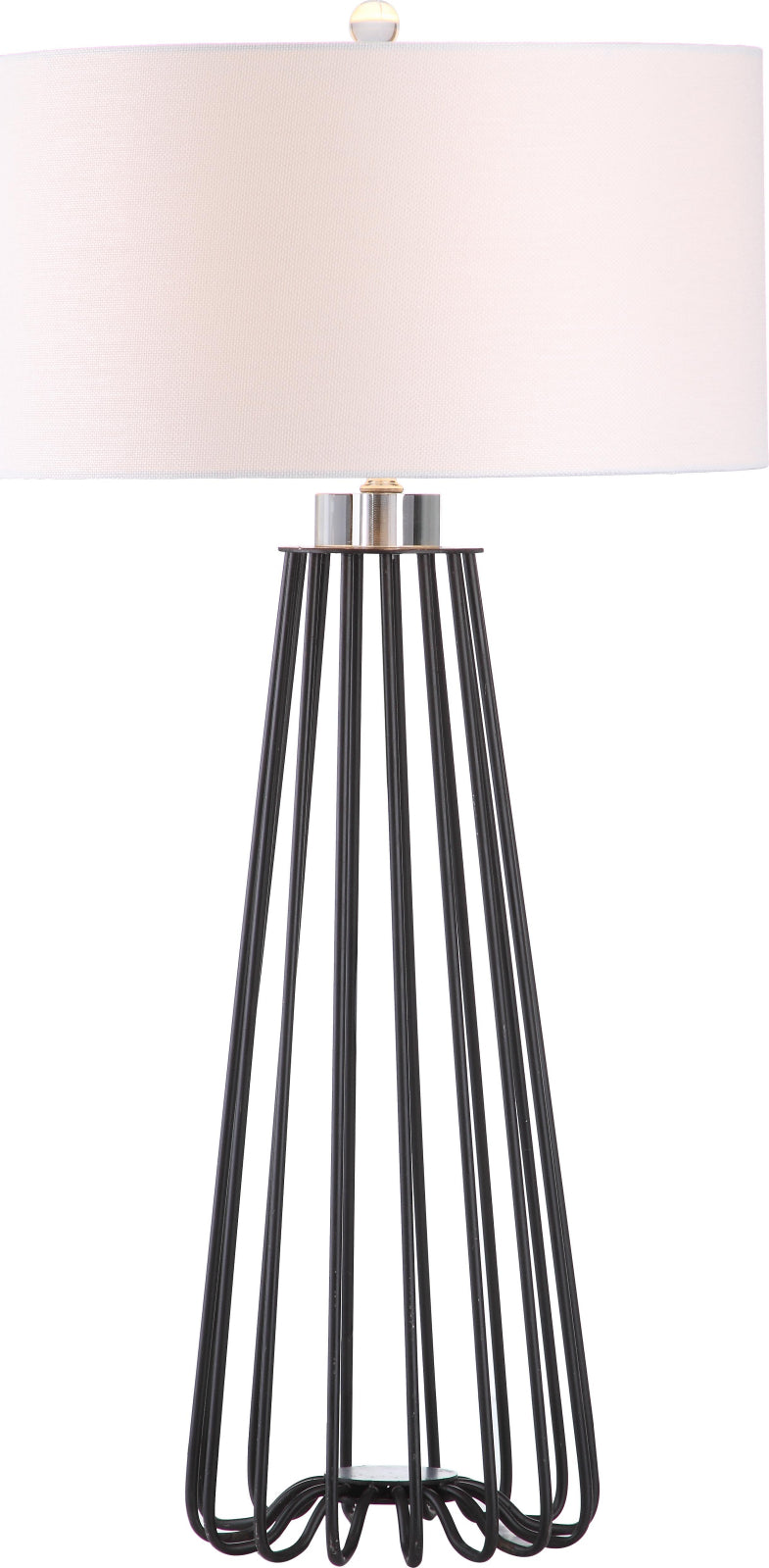 Safavieh Estill 34-Inch H Table Lamp Black Mirror main image