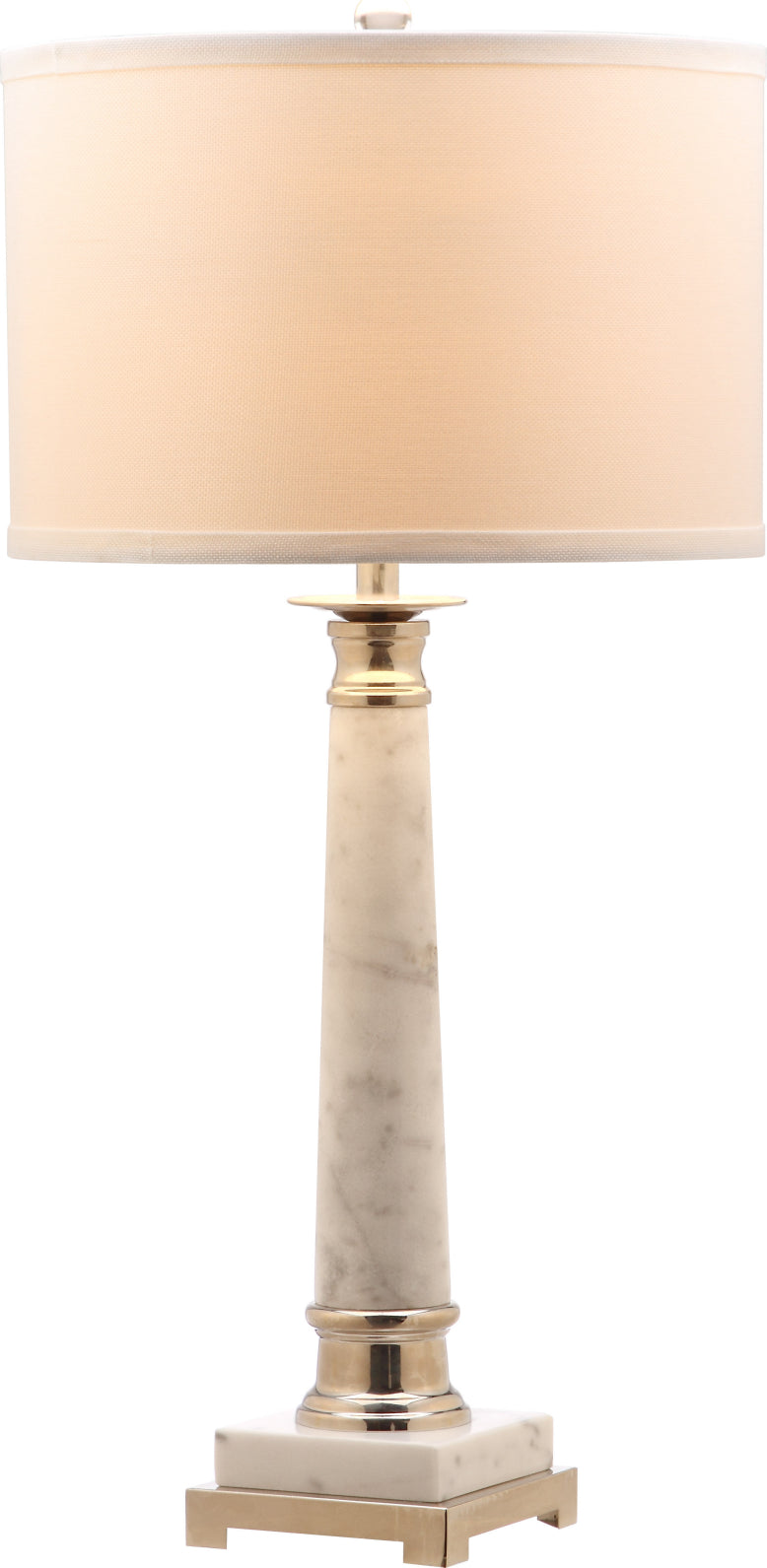 Safavieh Colleen 31-Inch H Table Lamp White Marble main image