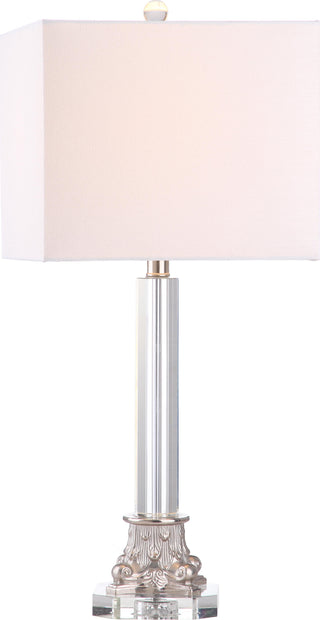 Safavieh Chena 27-Inch H Table Lamp Clear/Silver Mirror main image