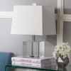 Safavieh Mckinley 19-Inch H Table Lamp Clear  Feature
