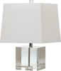 Safavieh Mckinley 19-Inch H Table Lamp Clear Mirror 