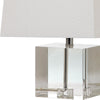 Safavieh Mckinley 19-Inch H Table Lamp Clear Mirror 