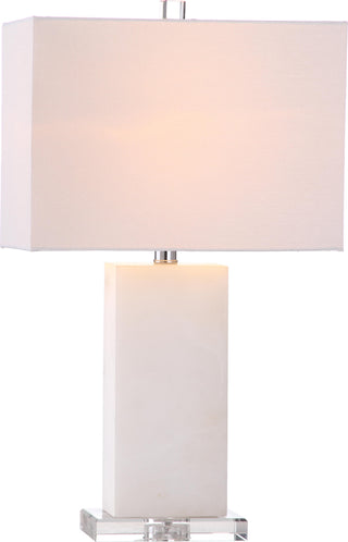 Safavieh Martin 24-Inch H Table Lamp White Marble Mirror main image