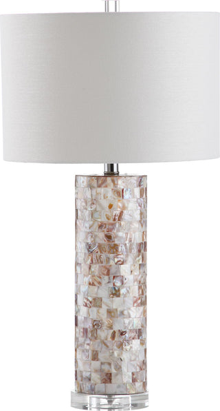 Safavieh Boise 275-Inch H Table Lamp Cream Mirror 