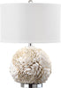 Safavieh Pauley 23-Inch H Table Lamp White Mirror 