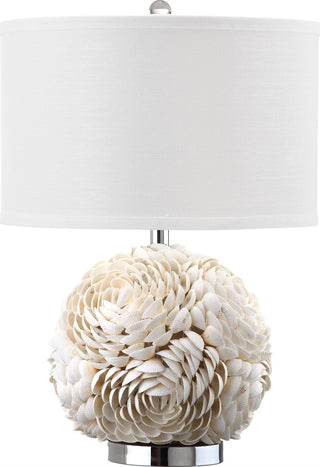 Safavieh Pauley 23-Inch H Table Lamp White Mirror 