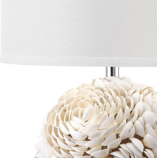 Safavieh Pauley 23-Inch H Table Lamp White Mirror 