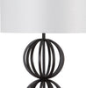 Safavieh Suzie 5825-Inch H Sphere Floor Lamp Black Mirror 