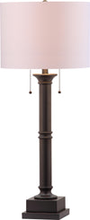 Safavieh Estilo 36-Inch H Column Table Lamp Silver Grey main image