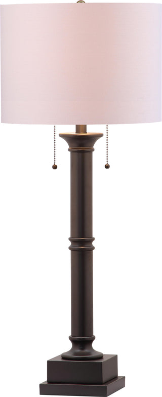 Safavieh Estilo 36-Inch H Column Table Lamp Silver Grey main image