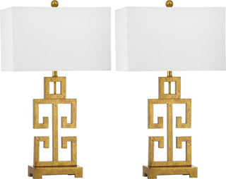 Safavieh Greek 29-Inch H Key Table Lamp Antique Gold 