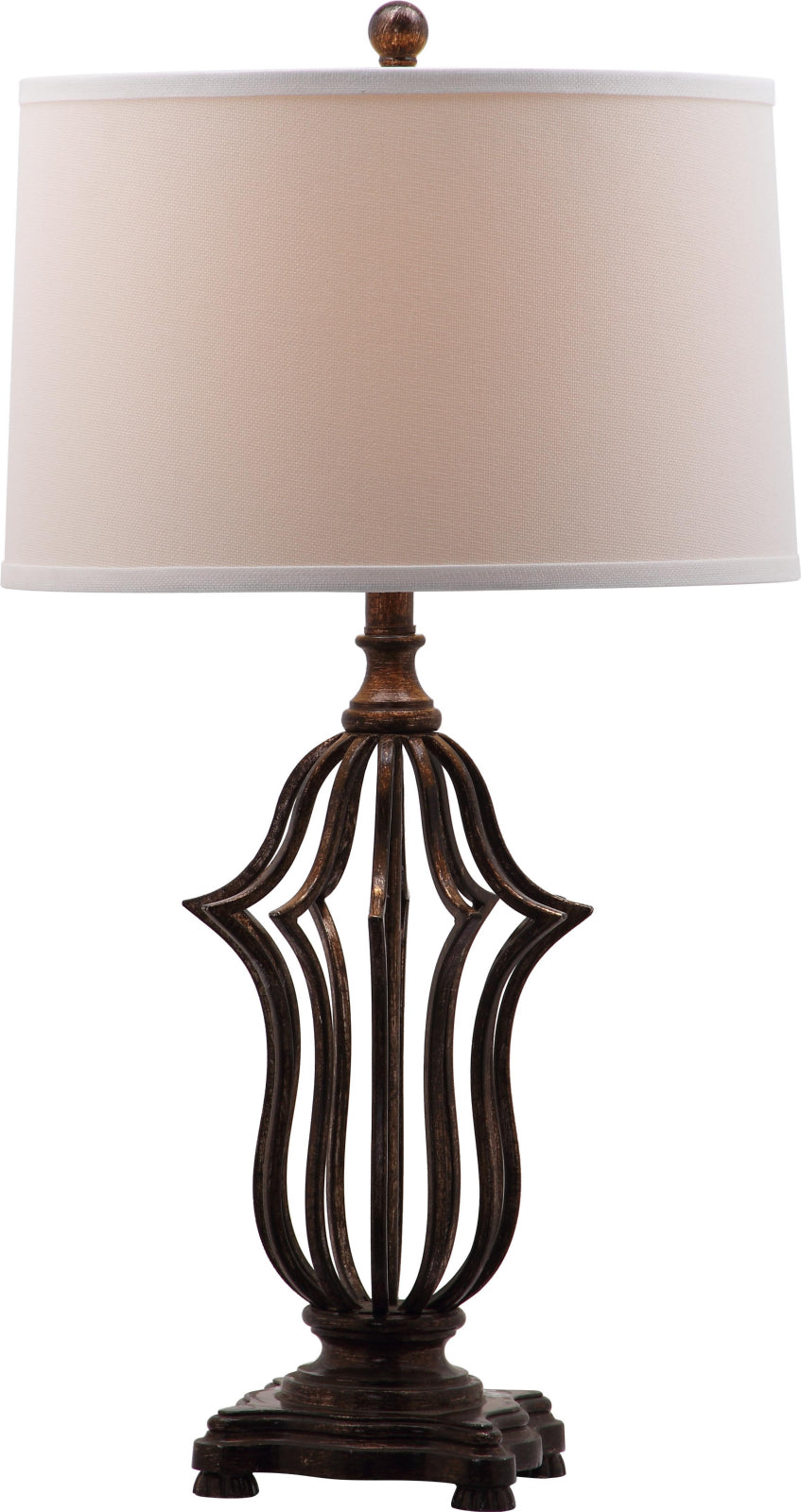 Safavieh Chloe 30-Inch H Sculpture Table Lamp Oil-Rubbed Bronze Mirror main image