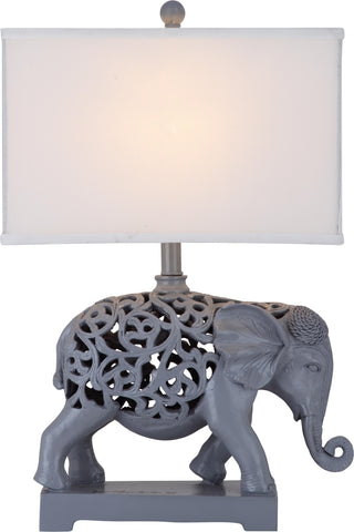 Safavieh Hathi 255-Inch H Sculpture Table Lamp Light Grey Mirror main image