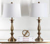 Safavieh Brighton 29-Inch H Candlestick Table Lamp Gold Mirror 