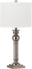 Safavieh Argos 2825-Inch H Column Table Lamp Nickel Mirror 