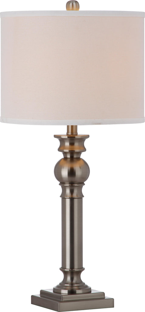 Safavieh Argos 2825-Inch H Column Table Lamp Nickel Mirror main image