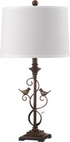 Safavieh Birdsong 28-Inch H Table Lamp Oil-Rubbed Bronze Mirror 