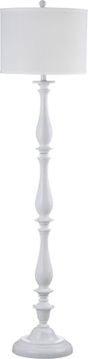 Safavieh Bessie 62-Inch H Candlestick Floor Lamp White Mirror 