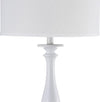 Safavieh Bessie 62-Inch H Candlestick Floor Lamp White Mirror 