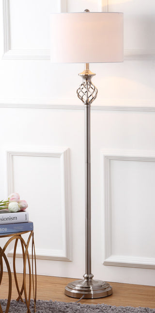 Safavieh Sophia 5975-Inch H Floor Lamp Nickel  Feature