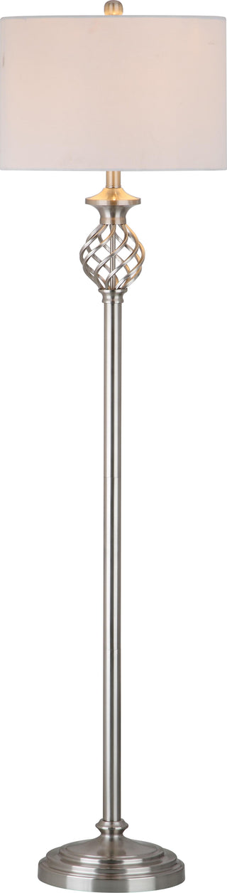 Safavieh Sophia 5975-Inch H Floor Lamp Nickel Mirror main image