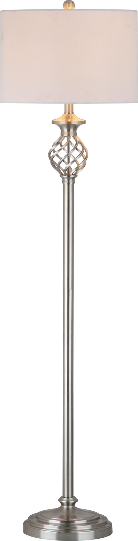 Safavieh Sophia 5975-Inch H Floor Lamp Nickel Mirror main image