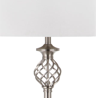 Safavieh Sophia 5975-Inch H Floor Lamp Nickel Mirror 