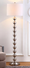 Safavieh Reflections 585-Inch H Stacked Ball Floor Lamp Nickel  Feature