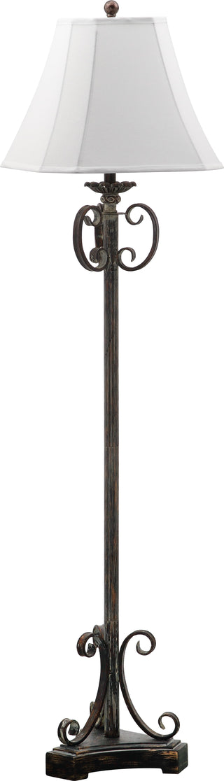 Safavieh Isabella 63-Inch H Floor Lamp Oil-Rubbed Bronze Mirror 