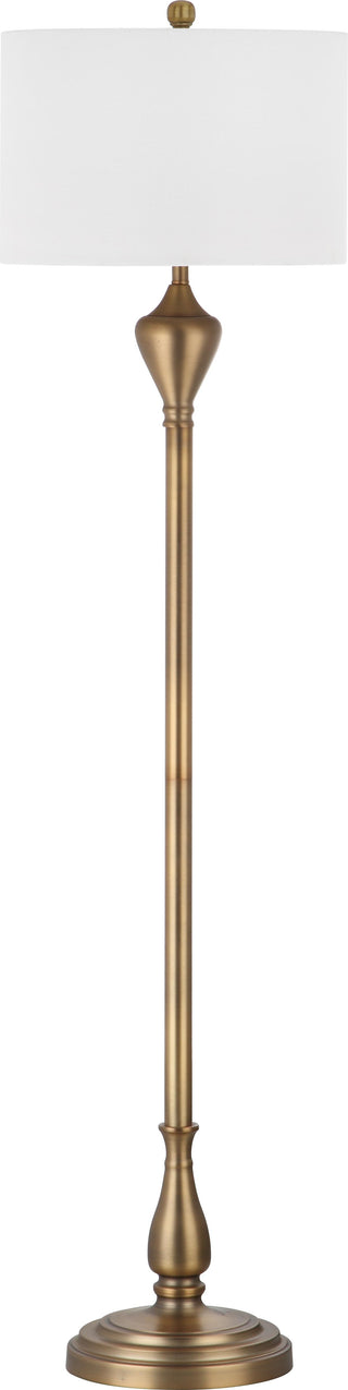 Safavieh Xenia 605-Inch H Floor Lamp Gold Mirror 