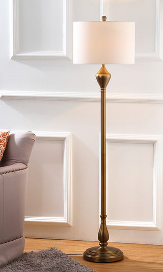 Safavieh Xenia 605-Inch H Floor Lamp Gold  Feature