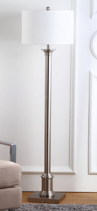 Safavieh Livia 60-Inch H Floor Lamp Nickel Mirror 