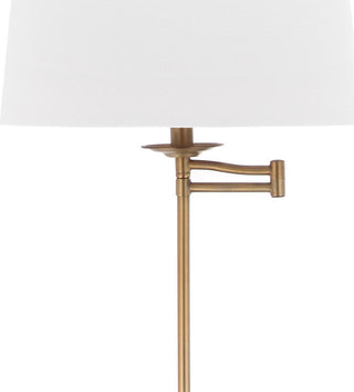 Safavieh Nadia 6425-Inch H Adjustable Floor Lamp Gold 