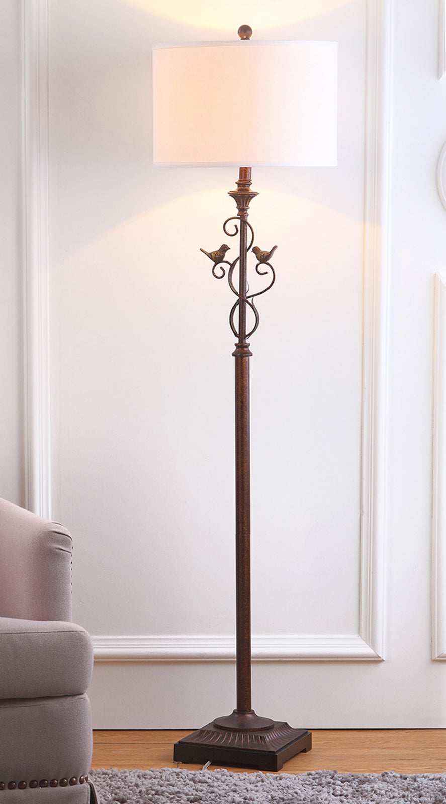 Oil rubbed deals bronze floor lamp