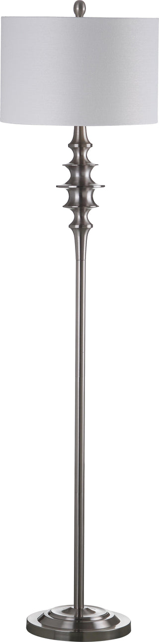 Safavieh Rhoda 6075-Inch H Floor Lamp Nickel Mirror 