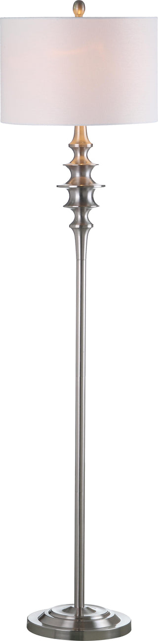 Safavieh Rhoda 6075-Inch H Floor Lamp Nickel Mirror main image