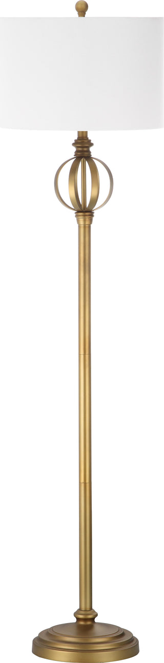 Safavieh Garden 615-Inch H Sphere Floor Lamp Gold Mirror 