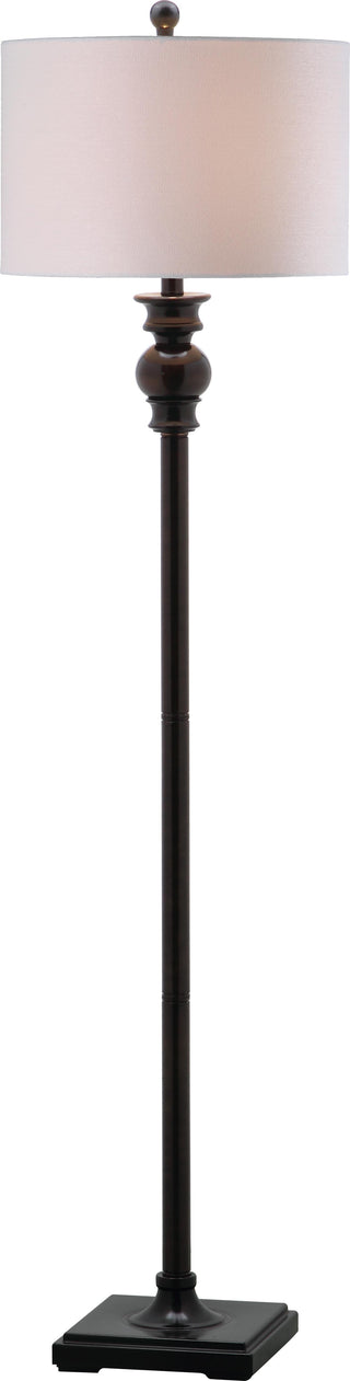 Safavieh Alphie 61-Inch H Floor Lamp Ebony Mirror main image