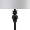 Safavieh Alphie 61-Inch H Floor Lamp Ebony Mirror 