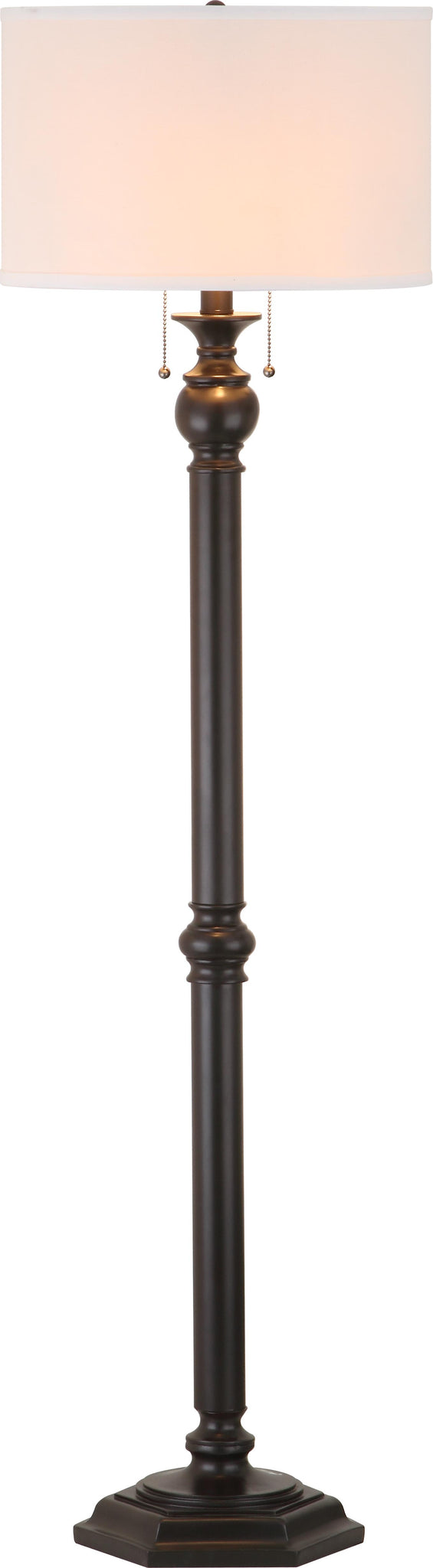 Safavieh Jessie 5875-Inch H Floor Lamp Oil-Rubbed Bronze Mirror main image