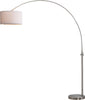 Safavieh Ascella 86-Inch H Arc Floor Lamp Nickel Mirror main image